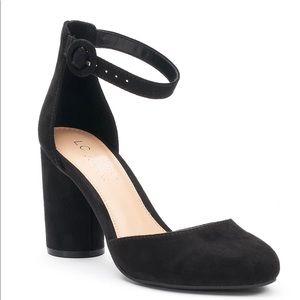 LC Lauren Conrad Hydrangea Women's High Heels 10